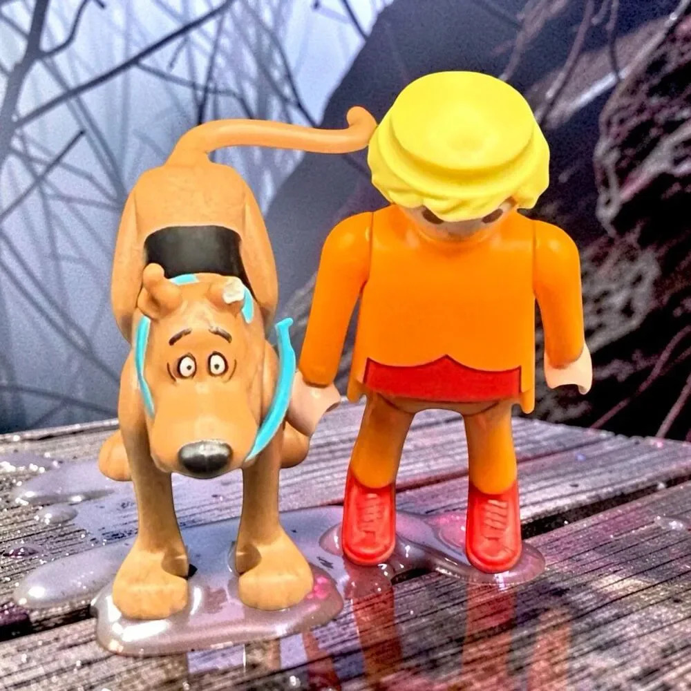 Playmobil Scooby-Doo & Fred Jones Haunted Isle 70718 Set Figures A71